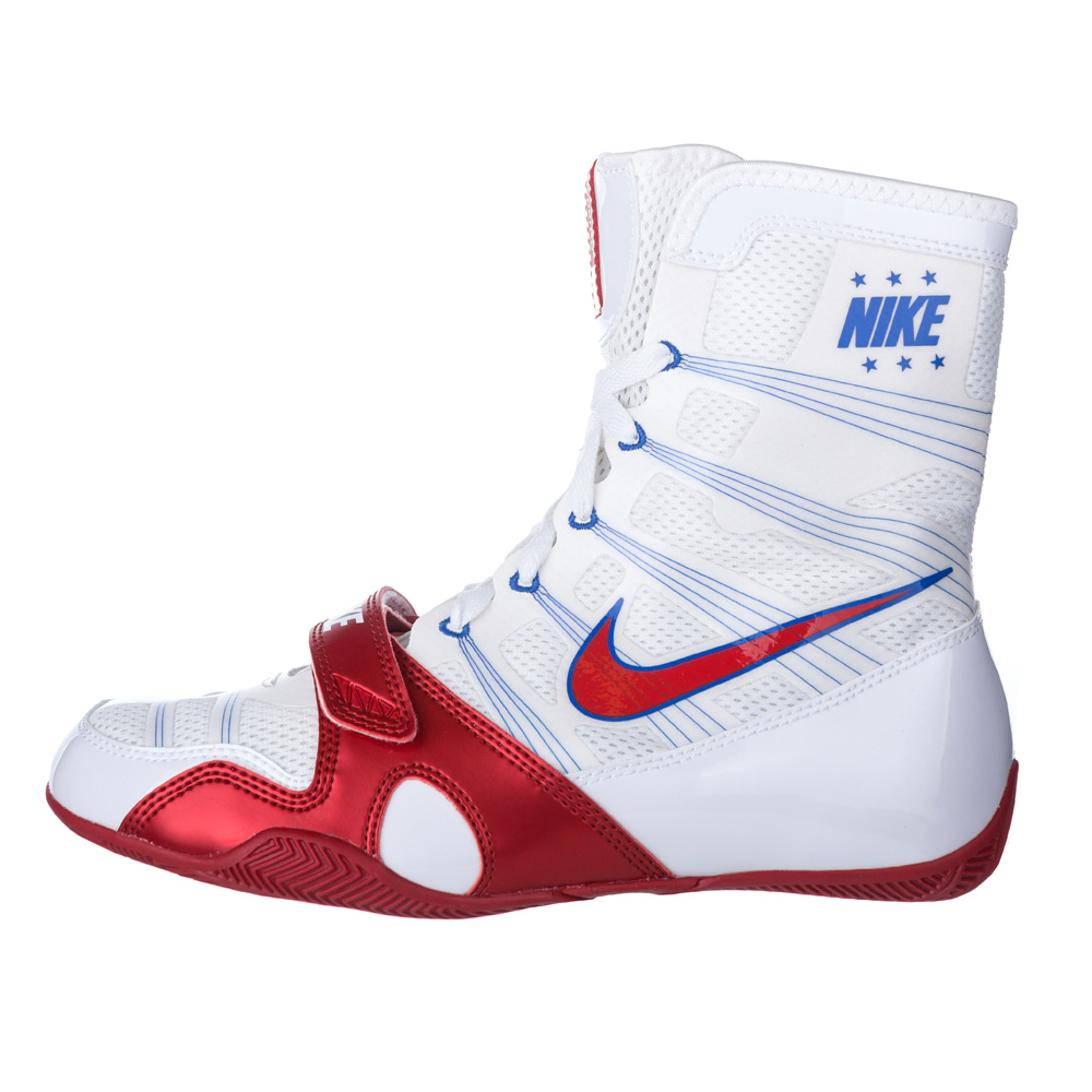 Nike HyperKO Boxing Shoes White/Red