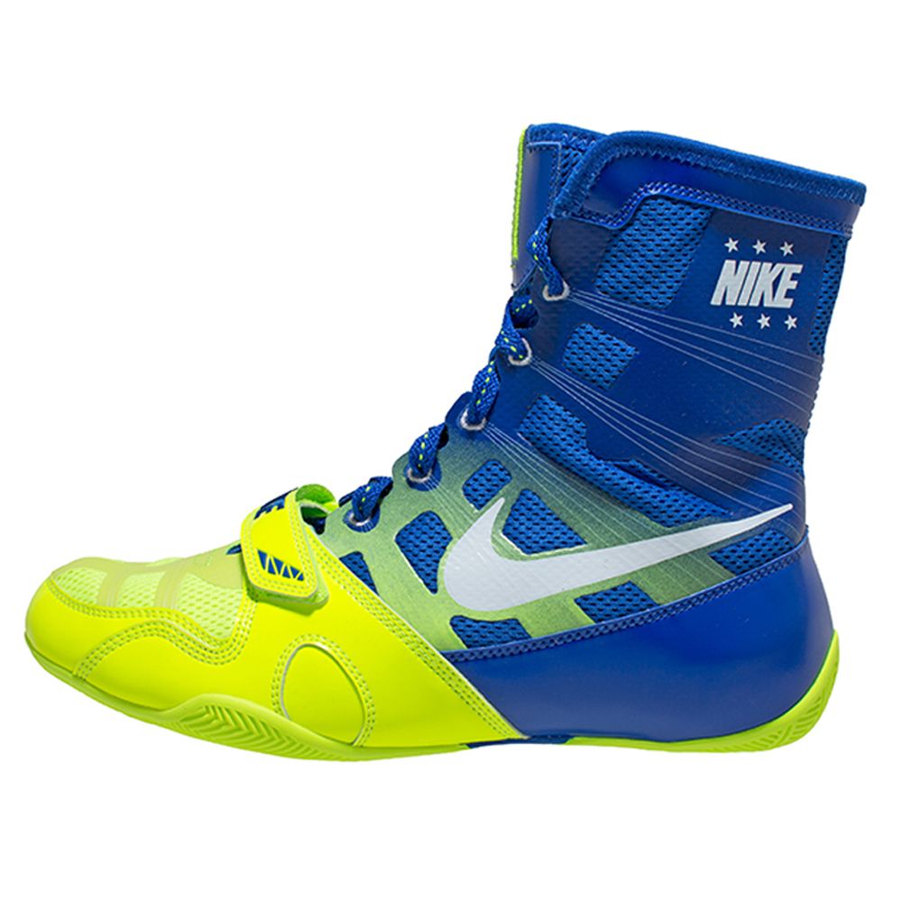 Nike HyperKO Boxing Shoes Sky Blue/Lime