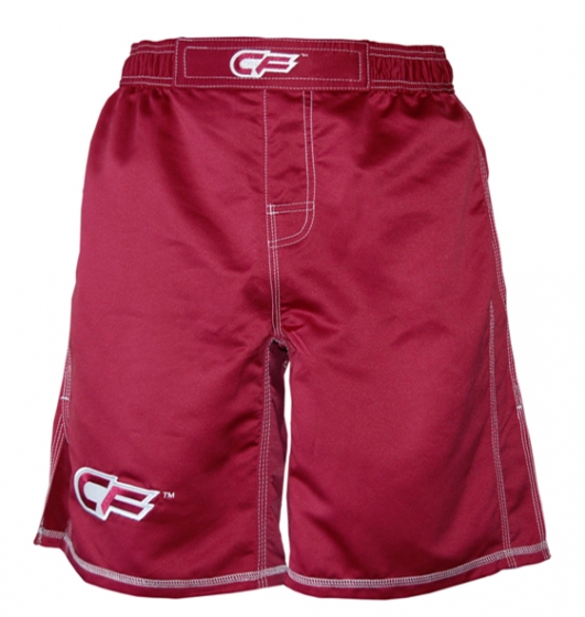 maroon biker shorts