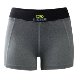 Cross Training Performance Micro Shorts - Grey/Lime