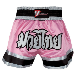 Women's Deluxe Muay Thai Shorts - Pink