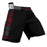 Clinch Gear Crossover 3 Shorts - Flash - Black/Grey/Red