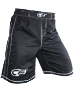 Cage Fighter Black Tonal Fight Shorts