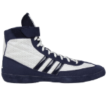 Adidas Combat Speed 4 Wrestling Shoe - White/Navy