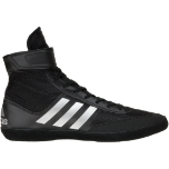 Adidas Combat Speed 5 Wrestling Shoe - Black/Silver/Black