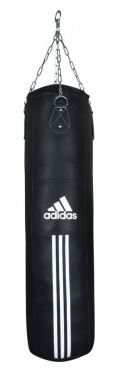 Adidas 5ft Leather Heavy Bag and Swivel Set