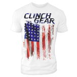 Clinch Gear America Crew Tee - White