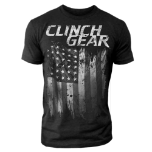 Clinch Gear America Crew Tee - Charcoal