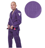 Fighter BJJ Gi Ripstop Martial Arts Uniform - Purple BJJBW-10