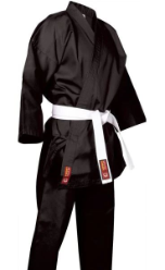 Fighter Hayashi Freestyle Karate Gi Kirin - Black