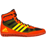 Adidas Mat Wizard 3 Youth Wrestling Shoe Red, Yellow & Black