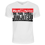 Red Nose Metallic Pitbull T-Shirt - White