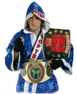 Top Ten Boxing Robe - Blue