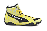 Rival Low Cut Boxing Boot - Yellow Snakeskin/Black
