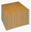 Century Wood Grain Reversible Puzzle Mat Bundle of 9