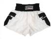 Fighter  Muay Thai Kickboxing Shorts  - White with Black