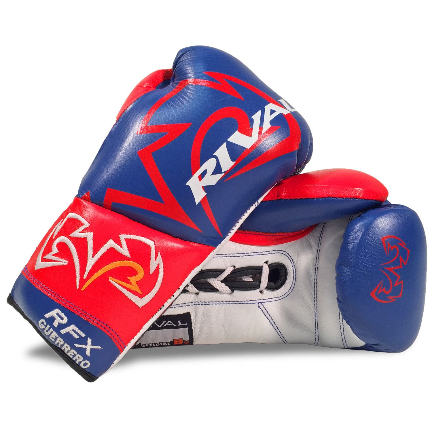 Rival RFX Guerrero Pro Fight Gloves Blue/Red