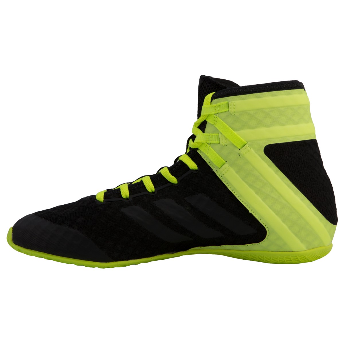 lobo Estacionario Todos los años Women's Adidas Speedex 16.1 Boxing Shoes - Black/Yellow