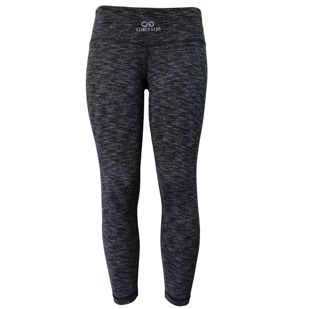 Clinch Gear Cross Training Compression Capri - Black-Grey-White