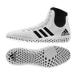 Adidas Tech Fall Wrestling Shoe - White/Black