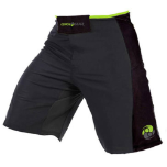 Clinch Gear Signature Legacy MMA Shorts - Pewter/Lime Green