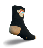 Monkey See 3D Socks