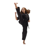 Macho Youth Lightweight Martial Arts Student Uniform (7 oz.) - Black