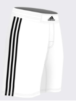 Adidas Grappling Shorts - White