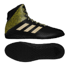 Adidas Mat Wizard Hype Wrestling Shoe - Black / Gold