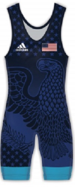 Adidas USA Royal Youth Singlet Adidas USA Royal Youth Singlet