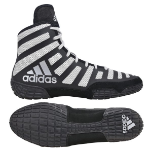 Adidas Adizero Varner 2 Men's Wrestling Shoe - Black/Silver