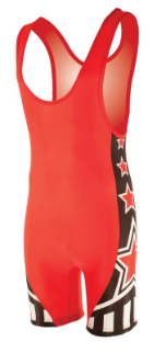 Matman Youth Athens Singlet - Red