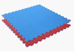Century Reversible Puzzle Mat 9 Pack Bundle - Blue/Cardinal