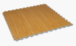 Century Wood Grain Reversible GYM Puzzle Mat