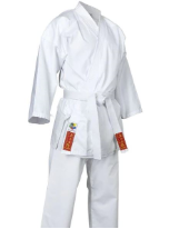 Fighter Hayashi HEIAN Lightweight White Student Uniform  7oz WKF Approved