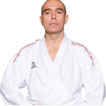 Fighter Hayashi Karate-GI "Air Deluxe" - Red Embroidery