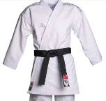 Fighter Hayashi Karate-Gi Bunkai - White Embroidery