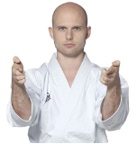 Fighter Hayashi WKF Karate Uniform Gi TENNO - White
