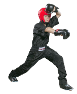 Fighter Kickboxing Pants "Mesh" Black