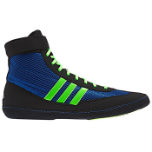 Adidas Combat Speed 4 Youth Wrestling Shoe – Blue and Lime