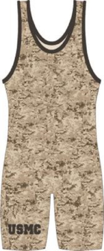 Matman Youth USMC Camo Wrestling Singlet Matman Youth USMC Camo Wrestling Singlet