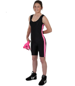 Matman Youth Girl's Side Panel Singlet Matman Youth Girl's Side Panel Singlet