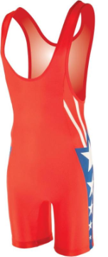 Matman Sidney Wrestling Singlet - Red Matman Sidney Wrestling Singlet - Red