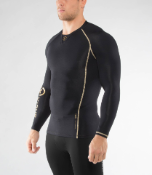 Virus Men's Bioceramic Long Sleeve Compression Top (Au2) Virus Men's Bioceramic Long Sleeve Compression Top (Au2)