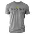 Clinch Gear Ultra Crew Wrestling Tee Shirt - Charcoal Heather