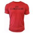 Clinch Gear Ultra Crew Wrestling & MMA Tee Shirt - Red