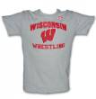 Cage Fighter NCAA Wisconsin Wrestling T-shirt
