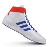 Adidas HVC II Youth Wrestling Shoe-White-Red-Royal