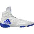 Adidas Adizero Varner 2 Wrestling Shoe - Grey/Royal/White