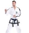Fighter Top Ten ITF Taekwon-Do Instructor Uniform - White/Black 16782-1